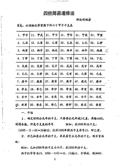 在线排四柱，解读命运之密码